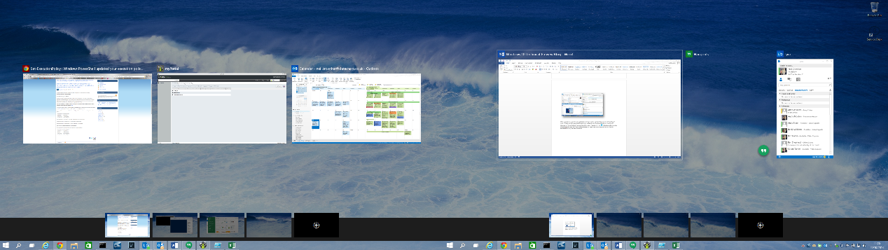 Windows 10 Virtual Desktops